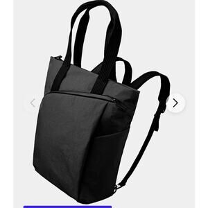 Alpaka FlowTotepack Axoflux 400D Convertible Tote/Backpack Black NWT